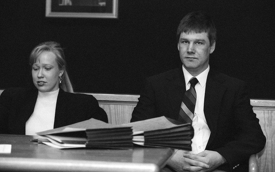 Kafka In Vegas Propublica Steese And His Lawyer Nancy Masters Now Lemcke In The Las Vegas Courtroom Where He Was Tried For First Degree 1995 Steve Marcus Sun